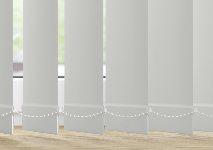 Trinity (Blackout), Light Grey - Vertical Blind - Image 4